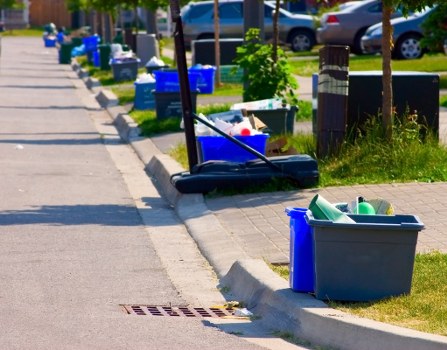 Different types of business waste in Marylebone