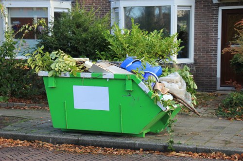 Team conducting house clearance in Marylebone